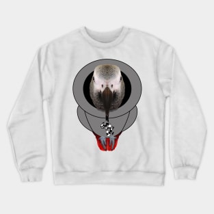 African Grey Parrot Hoodie Crewneck Sweatshirt